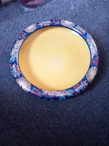 Rare Vintage 12" Decorative Ceramic Fruit/Candy Bowl (See Description) - Picture 1 of 9