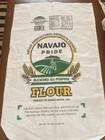 New Navajo Pride Flour Sack Cloth 50lb Bag Novelty Collectible Crafts 19" X 30”