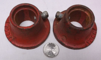 Par de collares de barra York Barbell vintage Foto 1 de 3