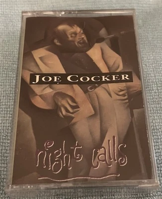Night Calls Joe Cocker Cassette New Sealed Vintage Tape EMI Records Foto 1 de 4