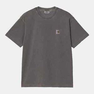 Carhartt WIP S/S Nelson T-Shirt für Herren Graphite garment dyed - Imagen 1 de 10