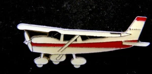 CESSNA 172/182 RED SKYHAWK HAT LAPEL PIN UP PILOT CREW SOLO GIFT Jewelry WING - Picture 1 of 24