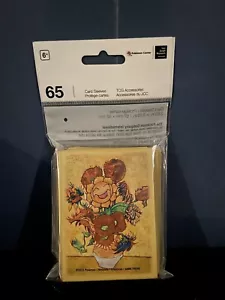 Pokémon Center Van Gogh Museum Sunflora Inspired By Sunflowers Sleeves NEW - Picture 1 of 2