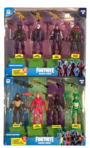 Epic Games Fortnite Squad Mode Dark Legends Alchemist Action Figures - Set of 8 Cover