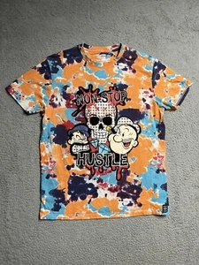 T-shirt Phat Farm Popeye taglia media tie-dye - Foto 1 di 11