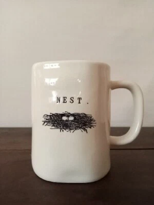  RAE DUNN "NEST" MUG. Artesian Collection . 3 Mugs Available  - Image 1 of 4