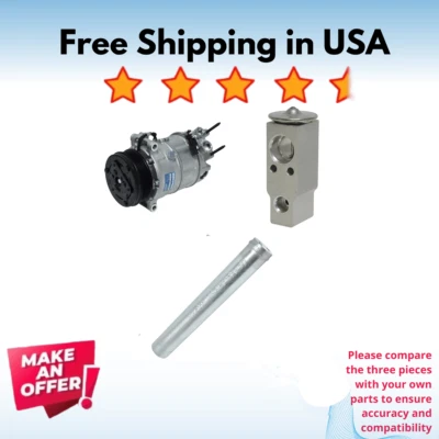 "Kit Compressor A/C Fit Land Rover LR4 2014-2016, Range Rover Sport 2013 - Image 1 of 4