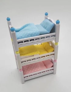 Sylvanian Families Calico Critters Dreibettzimmer Etagenbetten ~ ohne Leitern - Bild 1 von 2