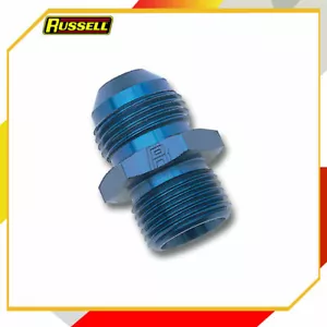 Accesorio adaptador métrico de llamarada Russell 670520 6 AN x 14 mm x 1 1/2 in. NPT - Imagen 1 de 1