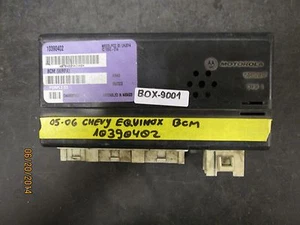 05 06 CHEVY EQUINOX BCM #10390402 *See item description* - Picture 1 of 2