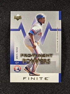 2003 UPPER DECK FINITE VLADIMIR GUERRERO GOLD PROMINENT POWERS 68/199, #180 - Picture 1 of 2