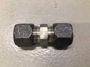 SSP AM12U 316 Edelstahl 3/4" Tube Union Kompressionsbeschlag, Stecker, VM - Bild 1 von 5
