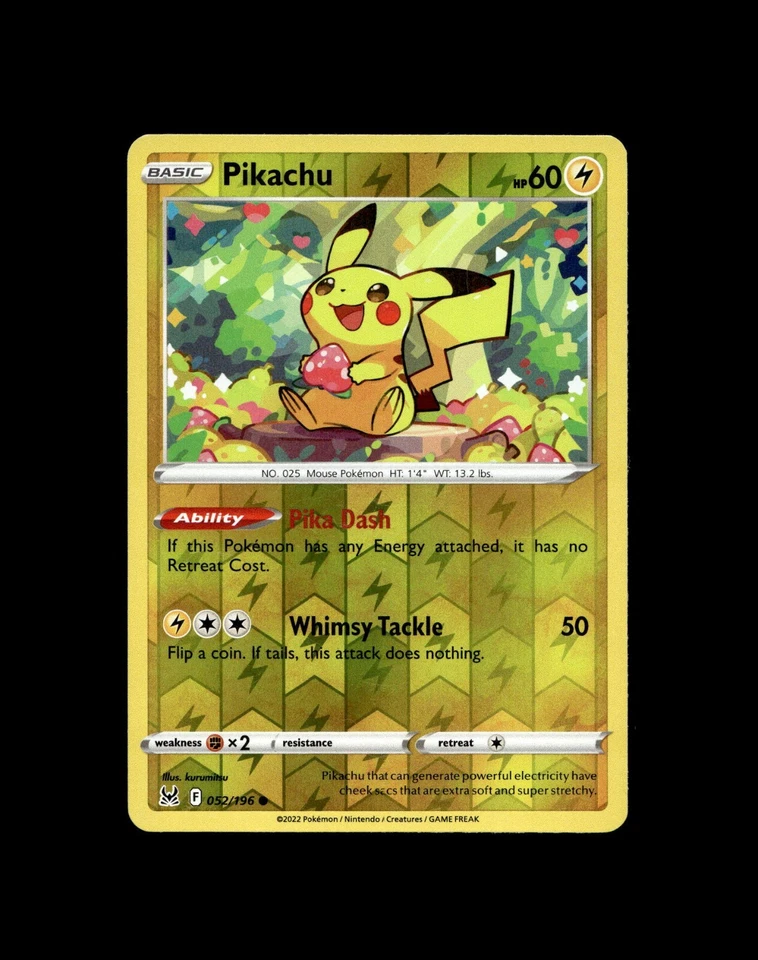 Pikachu Raichu Pichu Pokemon Card! Holo/Reverse Holo Rare EX VMAX Full Art Cards - Image 1 of 1
