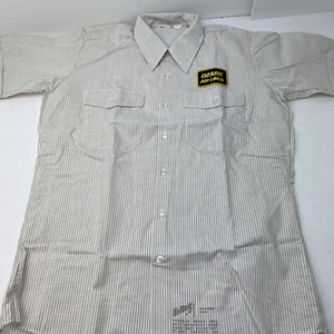 Ozark Air Lines Uniform SS Button Down Hemd Unitog Pilot Herren 16-16 1/2 - Bild 1 von 8