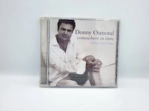 CD de canciones de amor clásicas de Donny Osmond Somewhere In Time - Imagen 1 de 6
