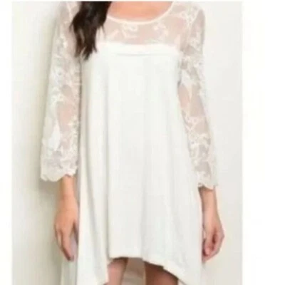 Partial Lace Tunic - Image 1 of 4
