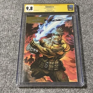 Skybound X 1 CGC 9.8 SS Signed Kirkman Variant Kirkham Cover Yellow Label - Picture 1 of 6