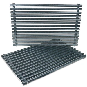 Gas Grill Replacement Parts Weber Cooking Grates 7525 Porcelain Enameled 2 Pack - Picture 1 of 7