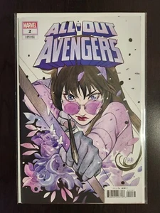 Cubierta variante All Out Avengers #2 Peach MoMoko Walmart Marvel 2022 casi nueva - Imagen 1 de 1