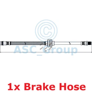 Apec Braking 475mm Disc Brake Caliper Flexible Rubber Hose HOS4063 - Picture 1 of 1