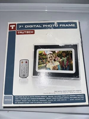 7" DIGITAL Picture FRAME digital photo frame with remote digital picture frame - Image 1 of 4