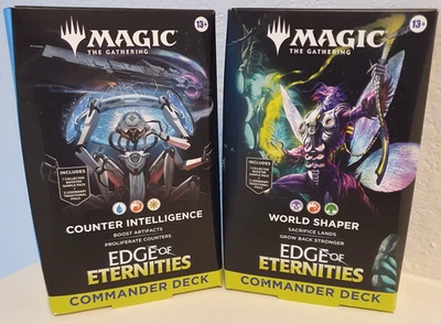 MTG Edge of Eternities Commander Deck ~ 2 Decks ~ Sealed! - Image 1 of 4