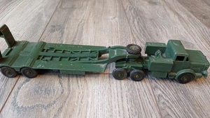 Tanque transportador diecast vintage Dinky Supertoys #660 Thorneycroft Mighty Antar - Imagen 1 de 6