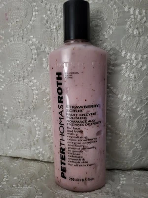 PETER THOMAS ROTH STRAWBERRY SCRUB FRUIT ENZYME  250 ml/8.5 fl oz - Image 1 of 4