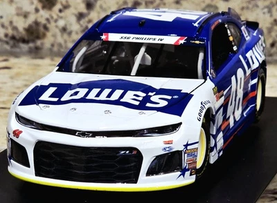 2018 No48 Jimmie Johnson Lowe's Patriotic Camaro ZL1 Coca-Cola 600 1:24 литая - Изображение 1 из 4