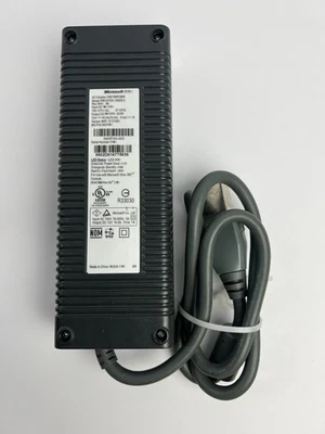 Microsoft Official Genuine OEM Xbox 360 Power Supply AC Adapter DPSN-186EB A - Image 1 of 4