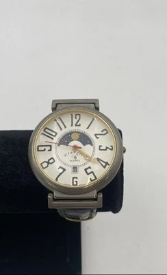 Wrangler 945 SR626SW Stainless Steel Moon Phase Calendar Casual Wristwatch - Image 1 of 4