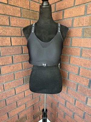 Sujetador deportivo Under Armour Infinity nuevo con etiquetas, negro XL Foto 1 de 4