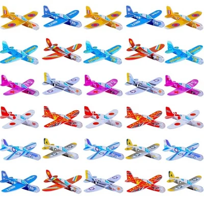 30 Pièces Avions en Mousse pour Enfants Mini et Léger Avion en Mousse Emballé... - Image 1 of 4