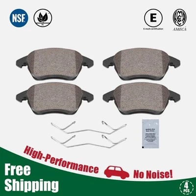 Front Performance Ceramic Brake Pads for Volkswagen Beetle 2012-19 Bora 2006-10 Foto 1 de 4