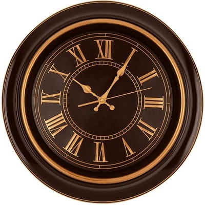 Bernhard Products Large Wall Clock 18" Quality Quartz Silent Non Ticking, Bat... - Image 1 of 4