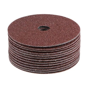 Discos abrasivos de fibra de resina de óxido de aluminio de 4"x5/8" 50 piezas - Imagen 1 de 5