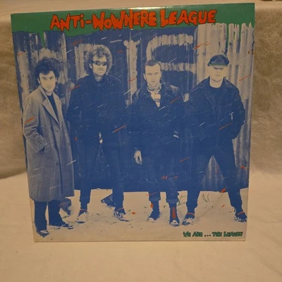 Anti Nowhere League/We Are...the League/1985 Reissue LP/Red Marbled Vinyl/EX Foto 1 de 4