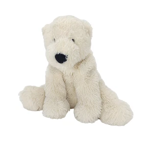 Jellycat Perry Polar Bear Sitting Medium 10" Soft Fluffy White - Picture 1 of 9