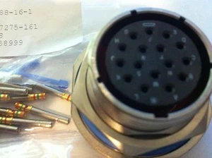 JD38999/24FG16SN MIL-SPEC. CONECTOR CON CONTACTOS  - Imagen 1 de 4