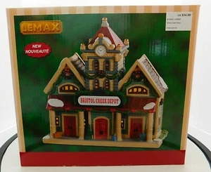 LEMAX Bristol Creek Depot #05669 2020 NEW IN BOX - Picture 1 of 6