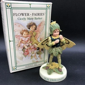 Vtg Flower Fairies Cicely Mary Barker Box Tree Fairy Figurine #88916 4.25" W Box - Picture 1 of 11
