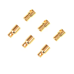 10 paia*6,0 mm connettore proiettile oro banana fai da te Lipo ESC FM - Foto 1 di 7