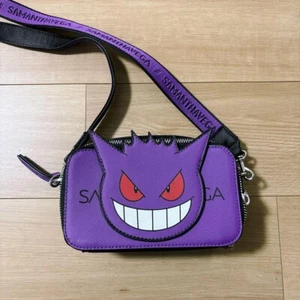 Nintendo Pokémon × Samantha Vega Gengar collabo shoulder Bag small Womens clean - Picture 1 of 8