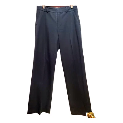 Pantalones de vestir negros elásticos para mujer Fabrizio Gianni talla 10 para mayor comodidad Foto 1 de 4