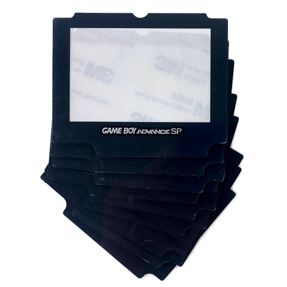 Gameboy Advance SP Plastic Screen Lens Covers 25x Replacement Game Boy GBASP AGS - Image 1 of 1