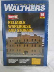 NEW Walthers HO Scale Reliable Warehouse & Storage #933-3014 FREE SHIPPING! - Picture 1 of 6