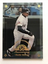 FRANK THOMAS - 1998 Leaf Fractal Foundations - /3999