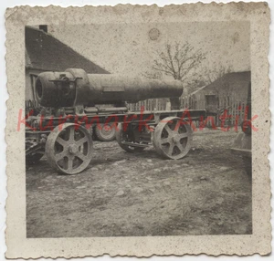E004 Foto Wehrmacht Polen Balkan Serbien Beute Artillerie Mörser TOP ! - Bild 1 von 1