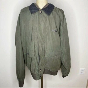 NWT Cutter & Buck Jacket Mens Size XL NWT Olive Full Zip Fleece Lined Thick - Picture 1 of 7