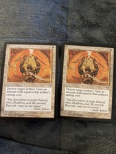 MTG: DIVINE OFFERING Mirage COMMON;Excellent condition x2 Magic The Gathering